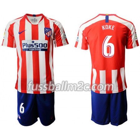 Fußballtrikots Atlético Madrid Koke 6 Kinder Heim Trikotsatz 2019-2020 Fußballtrikots Atlético Madrid Koke 6 Kinder Heim Trikotsatz 2019-2020